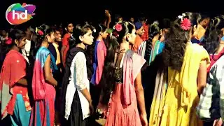 Aadiwasi Boys & girls Garba dance at Dhamangaon, Dhol vage re timli, Ak Aadivasi Village.