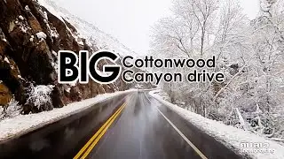 Big Cottonwood Canyon: Winter Drive