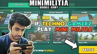 #minimilitiagameplay with @Techno Gamerz @Triggered Insaan