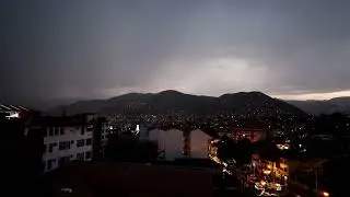 🎵 Mystline by Nujabes (Remix by Ambyion) Extended 15 Mins | Relaxing Thunderstorm View