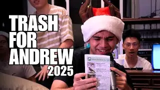 Christmas Trash For Andrew 2025