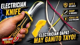 INGCO ELECTRICIAN KNIFE | Ingco Cable Wire Stripper Cutter Stripping Curved knife