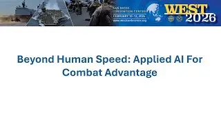 Beyond Human Speed: Applied AI For Combat Advantage