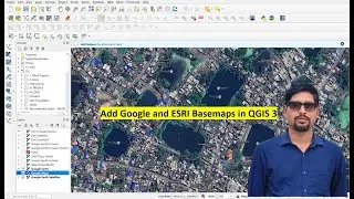 Как добавить базовые карты Google и ESRI в QGIS 3 (Карты, Спутник, Рельеф, Гибрид)