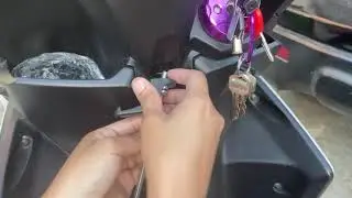 Installing Helmet Hook and Side Mirror Extension Bracket