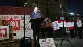 SURJ at Sacred Heart - Press Conference - No New Jail