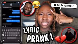 LYRIC PRANK ON MY CRUSH **GONE WRONG**