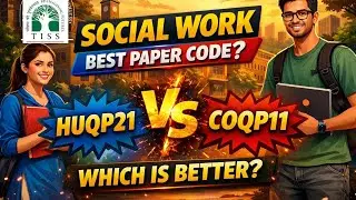 Is HUQP21 the MOST DIFFICULT CUET PG MSW Paper Code Compared to COQP11