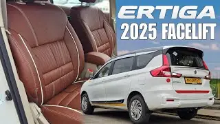 ERTIGA FACELIFT 2025  VXI  WITH 6 AIRBAGS MODIFIED WITH TOP GEAR INTERIOR & MONSTER HEADLAMP..!!