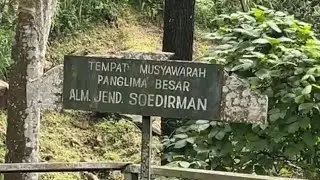 Monumen Pesanggrahan Jendral Sudirman yang berada di desa Bajulan Loceret kabupaten Nganjuk 