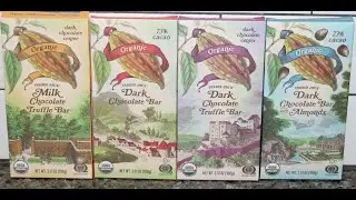 Trader Joe&rsquo;s Organic Bar: Milk Chocolate Truffle, Dark Chocolate,Dark Chocolate Truffle/with Almonds