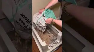Furrbby Double-Layer Stainless Steel Sifting Litter Box for Pine Pellet | Real Customer Use