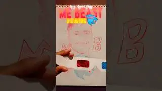 Mr Beast and Virat Kohli Transformation 3D glasses drawing