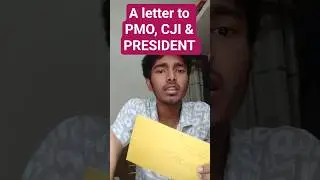 A letter to CJI, PMO & PRESIDENT #ssccgl2025 #ssc2025 #sscreforms2025 #studyvlog #aspirants #ssc