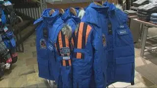 People lined up to pay $500 Friday morning for Star Wars themed coats