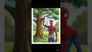 Learning Japanese from shortbooks&rdquo;Spider-Man&rsquo;s First Day in the Cityスパイダーマンのはじめてのまち&rdquo; #minnanonihongo