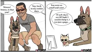 BACKSTORY OF BRUTUS | Pixie and Brutus comic dub