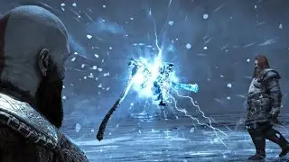 Level 1 Kratos Vs THOR - GMGOW Boss Fight PS5 | God Of War: Ragnarok