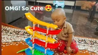 Colorful Toy Car Track / Ball Ramp Track Toy