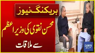 Lahore: Interior Minister Mohsin Naqvi's Meeting with Prime Minister Shehbaz Sharif | Breaking News