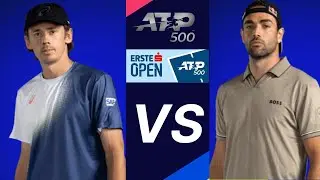 de Minaur Vs Berrettini | ATP Erste Bank Open Austria 2025 LIVE QF | Live Score & Match Updates