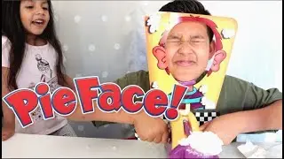 Pie face challenge brother vs sister