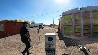 Humberto's Mexican Food Drive Thru, Carne Asada Burrito, Gila Bend, Arizona, 18 December 2024, GFH13