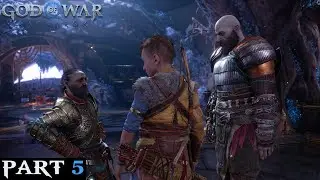 God of War Ragnar&ouml;k PART 5: Sindri's House | PS5 4K