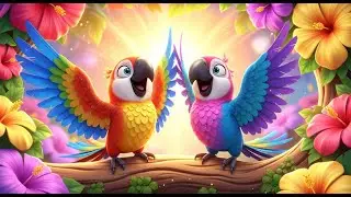 Rainforest Rhythm Counting Song for Kids | Jungle Animals & Fun Number Nursery Rhymes 🌴🐒🦜🎶