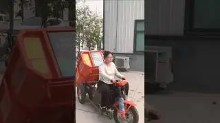 Electric tricycle! Automatic Trolley! Self unloading trucks! Agrectual Trolley! #industrialtrolley