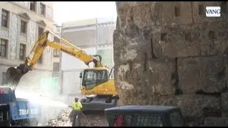 Barcelona recupera un nuevo tramo de su muralla romana