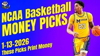 College Basketball MONEY PICKS for 1-13-2026 &ndash; These Picks Print Money