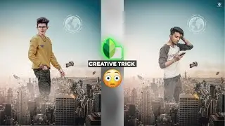 Snapseed Creative Mini City Photo Editing 😳/ Snapseed Photo Editing Trick _  AF EDIT