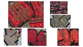 top 20 irani gaj 2020 / new design beautiful / balochi doch embroidery / how to make it /hand craft
