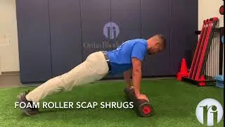 Foam Roller Scap Shrugs