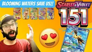 Opening all my Pokemon 151 until Blooming Waters Release Day!!!! S/V 151 Mini Tin Card Opening!!!!!!