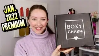 JANUARY 2022 BOXYCHARM PREMIUM BOX UNBOXING | Wow, Great Way To Start Off The Year!
