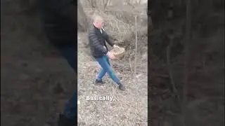 Ukrainian Specialist Removing Russian Mines #shorts