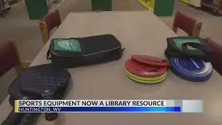Sports equipment now available for rent at Cabell County library