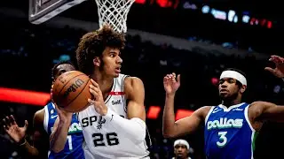 Highlights: Dominick Barlow's 21 PTS, 19 REB vs Dallas | 2022-23 San Antonio Spurs Season