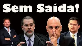 Moraes e Toffoli sem sa&iacute;da: Press&atilde;o no Senado para barrar CPMI do Master