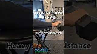 Tennis Elbow Exercise | Heavy Slow Resistance for Tendon Rehab
