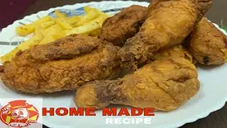 AlBaik Chicken Broasted Home made Recipe| البيك Fried Chicken | Chicken Broast| Shafs Ontime