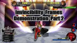 Kingdom Hearts Invincibility Frames Mechanic Showcase Part 2