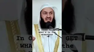 Prepare YOURSELF for HEREAFTER!!! | #muftimenk | #shorts | #Islamicvideo