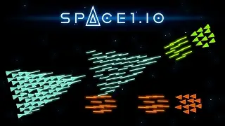 NEW .IO GAME?! SPACE1.IO! GETTING OVER 2000 SCORE! (Space1.io Gameplay)