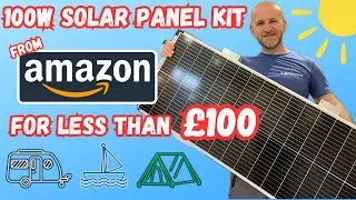 ❌ Stop a Flat Battery 🪫🔋 with a 100w Solar Panel ☀️ from Amazon!!!