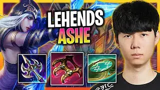 LEARN HOW TO PLAY ASHE SUPPORT LIKE A PRO! | GEN Lehends Plays Ashe Support vs Maokai!  Season 2024