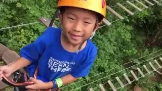 Northwest Trek Zipline Challenge (bonus footage)