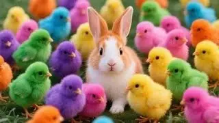 Catch Cute Chicken, Duck, Rainbow Chicken,Cute Rabbit, Cute Animals
